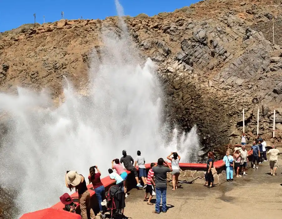 La Bufadora Blowhole in Ensenada